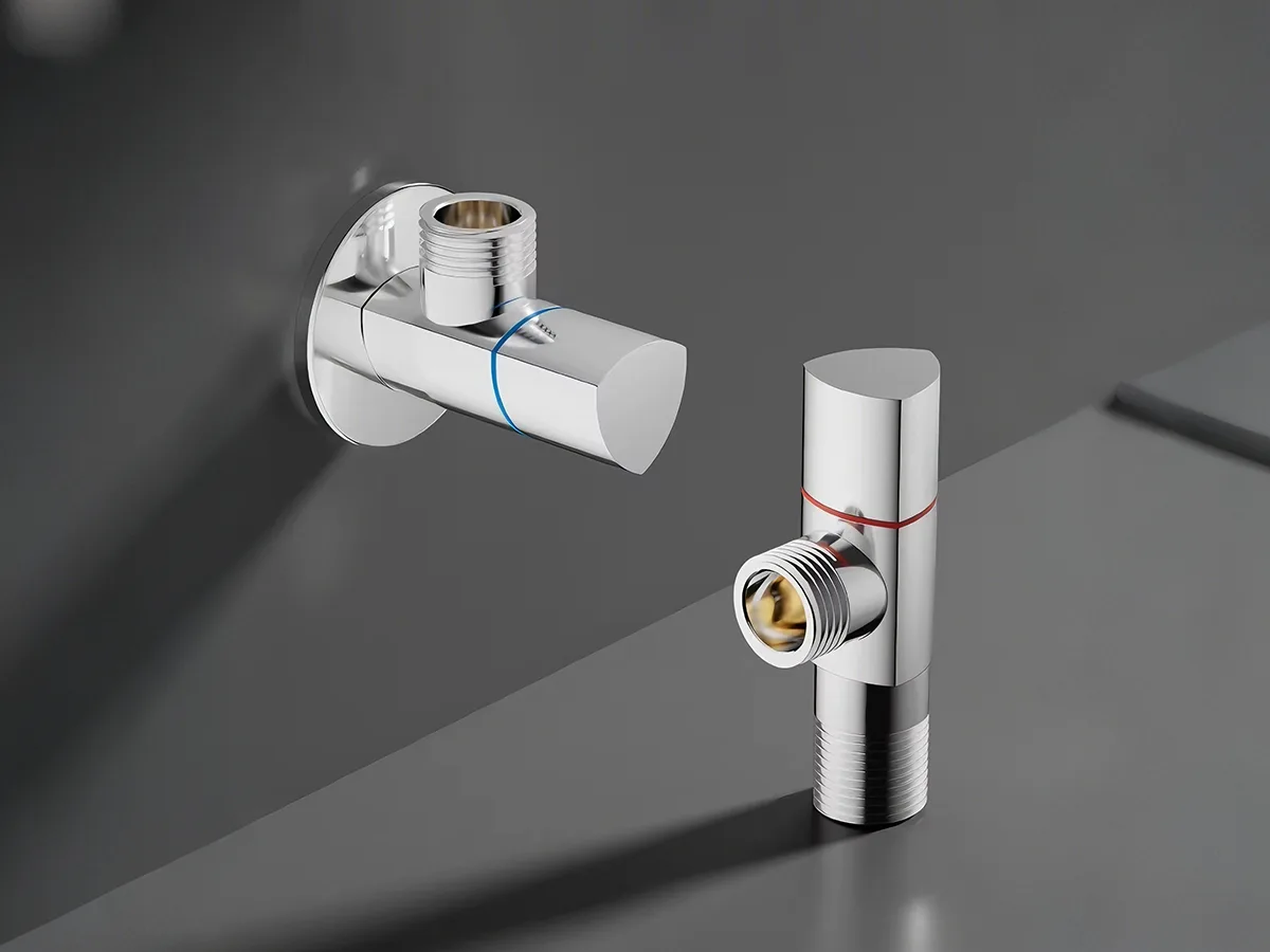 صمامات الزاوية