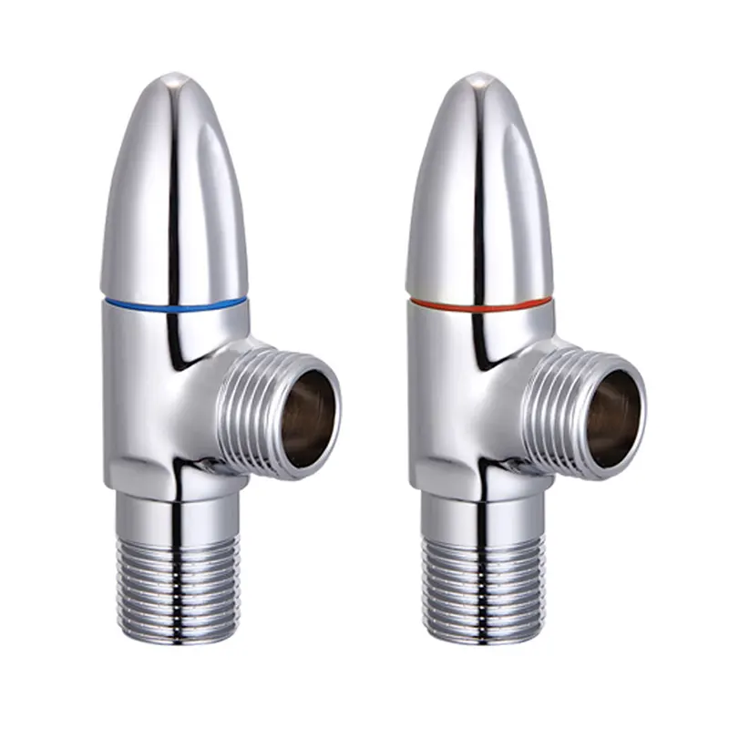 كيف يعمل صمام الزاوية النحاسي الأحمر والأزرق على تحسين التحكم في المياه الساخنة والباردة في أنظمة السباكة الحديثة