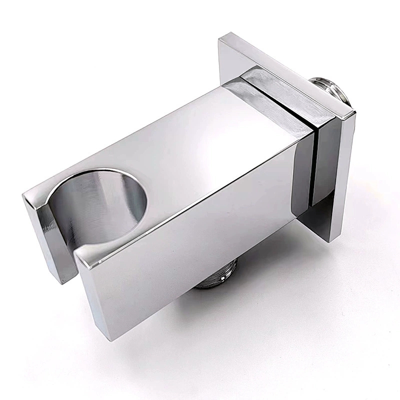 حامل ودعامة دش نحاسية، حامل دش محمول مربع الشكل حديث وبسيط