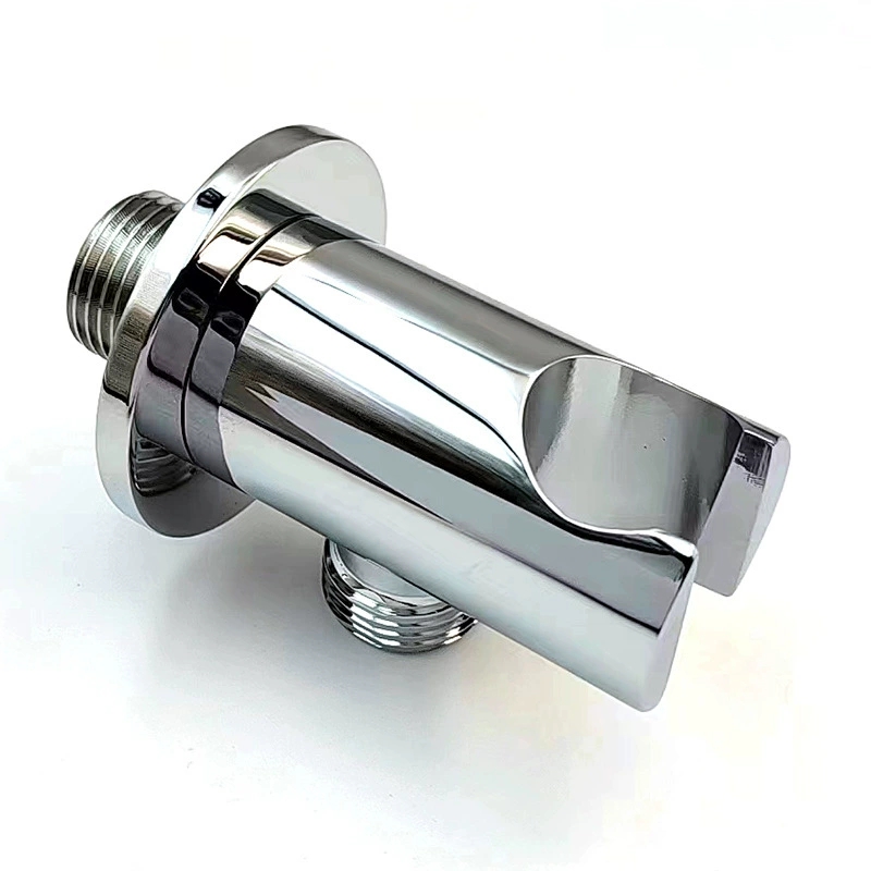 حامل دش نحاسي بالكامل وصل حديثًا، دعامة دائرية مخفية للاستحمام المحمول، حامل دش نحاسي صلب