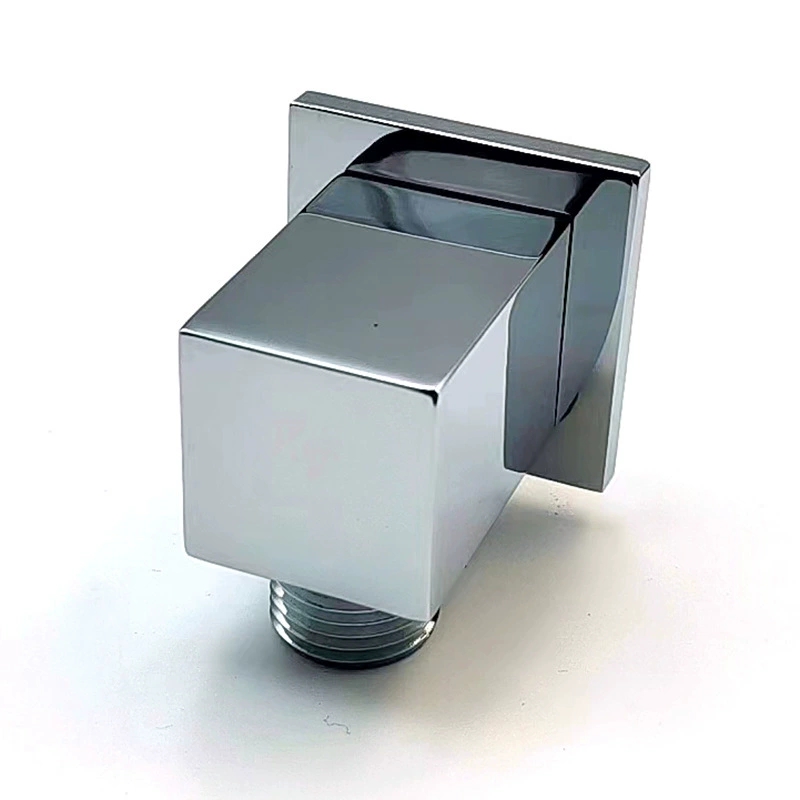 حامل دش من النحاس الصلب الفاخر، دعامة مربعة مخفية للاستحمام المحمول، حامل جداري عالي التحمل