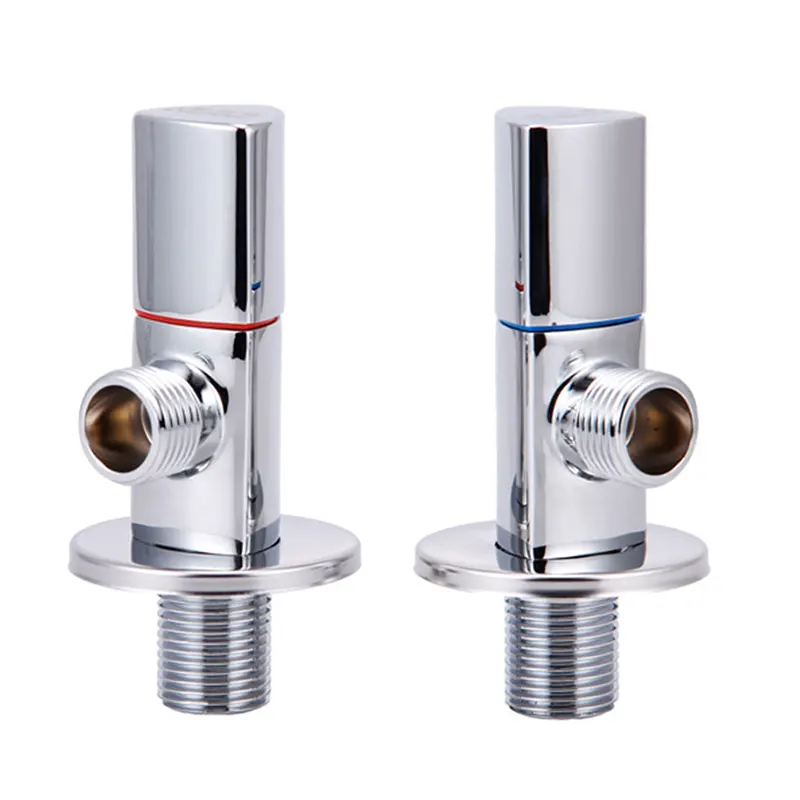 صمام زاوية من النحاس المقوى