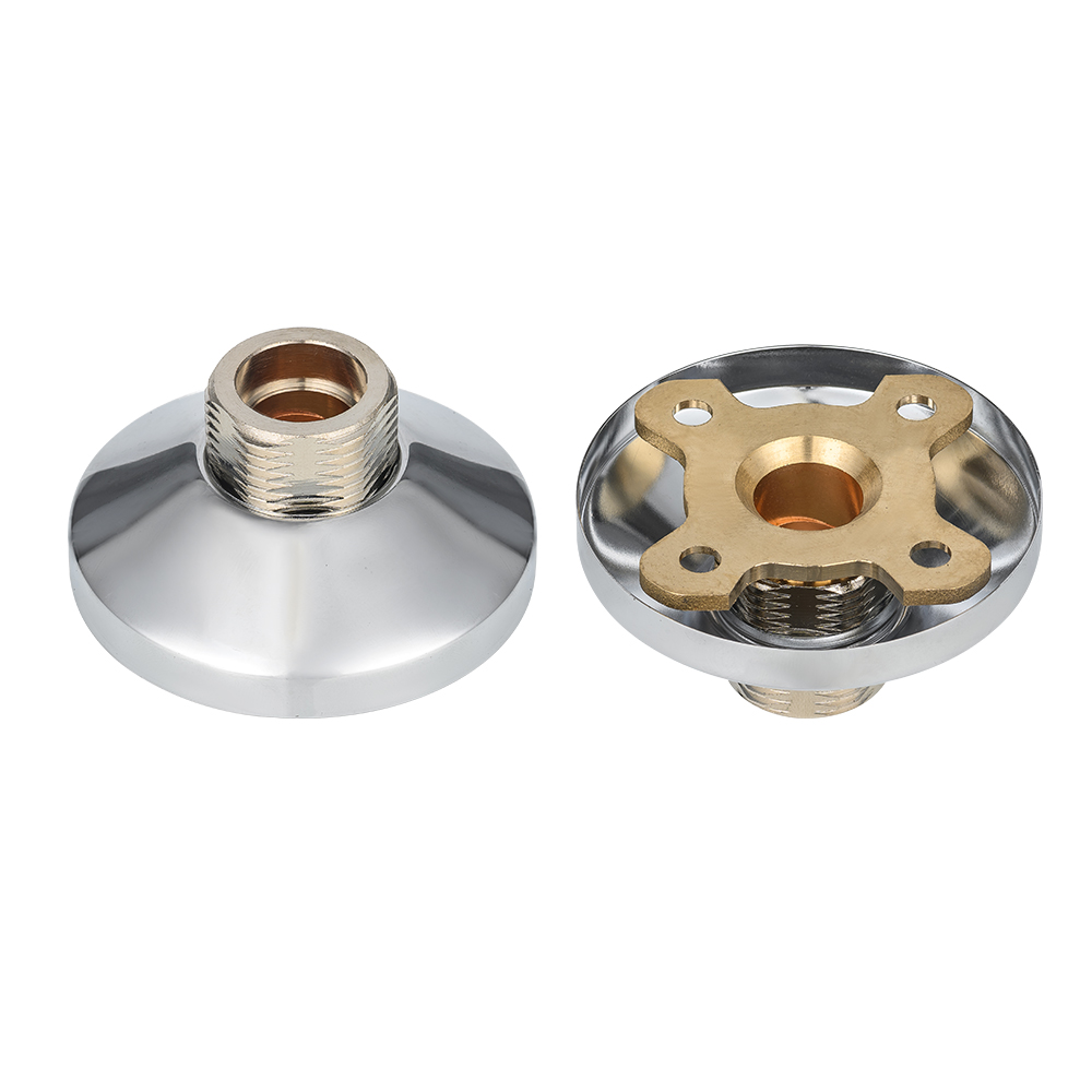 أطقم تركيب الدش باللون الفضي